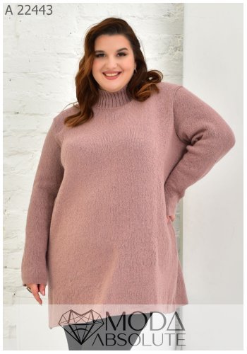 Жіночий подовжений светр Oversize А 22443